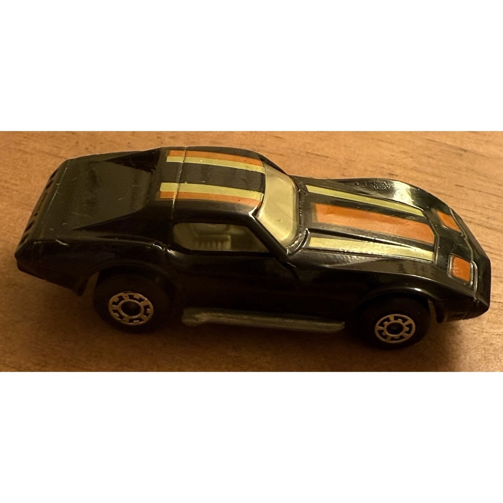 MATCHBOX CHEVROLET CORVETTE CAR N.62 1979 Black Made In England Loose